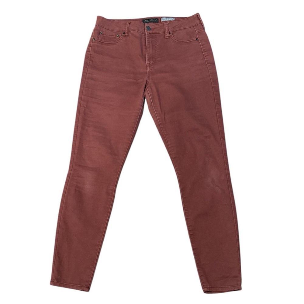 Aeropostale Women’s High Waisted Jeggings color rust size 8